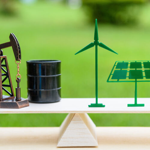 balancing fossil fuels with renewables