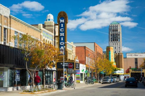city main street