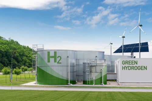 green hydrogen factory