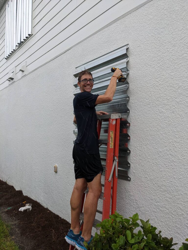 Ryan Storm proofing windows