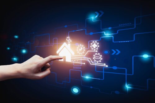 smart home control render
