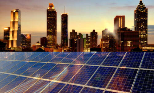 solar panels in Atlanta
