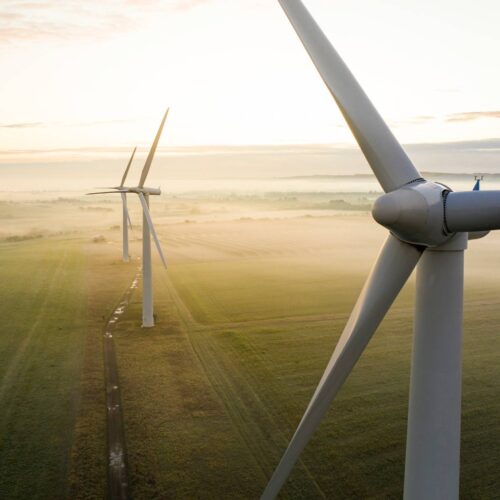 wind turbines